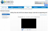 COP15: The role of ICTs for climate change. Lead role or supporting act?