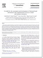A model for the assessment and development of Internet-based information and communication services in small and medium enterprises