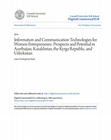 Information and Communication Technologies for Women Entrepreneurs Prospects and Potential in Azerbaijan, Kazakhstan, the Kyrgz Republic, and Uzbekistan