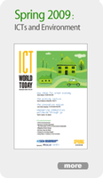 ICT World Today - Spring 2009: ICTs and Environment