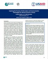 Exploring the Promise of Information and Communication Technologies for Women Farmers in Kenya