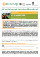 ICT and Agriculture in the Context of Green Growth