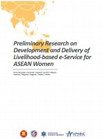 Preliminary Research on Development and Delivery of Livelihood-based e-Service for ASEAN Women