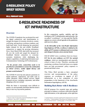eResilience readiness of ict infrastructure