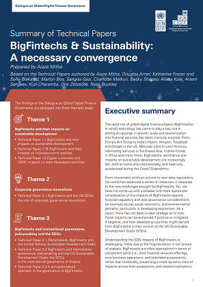 Towards an Inclusive, SDG-Aligned Governance of Global FinTech Platforms