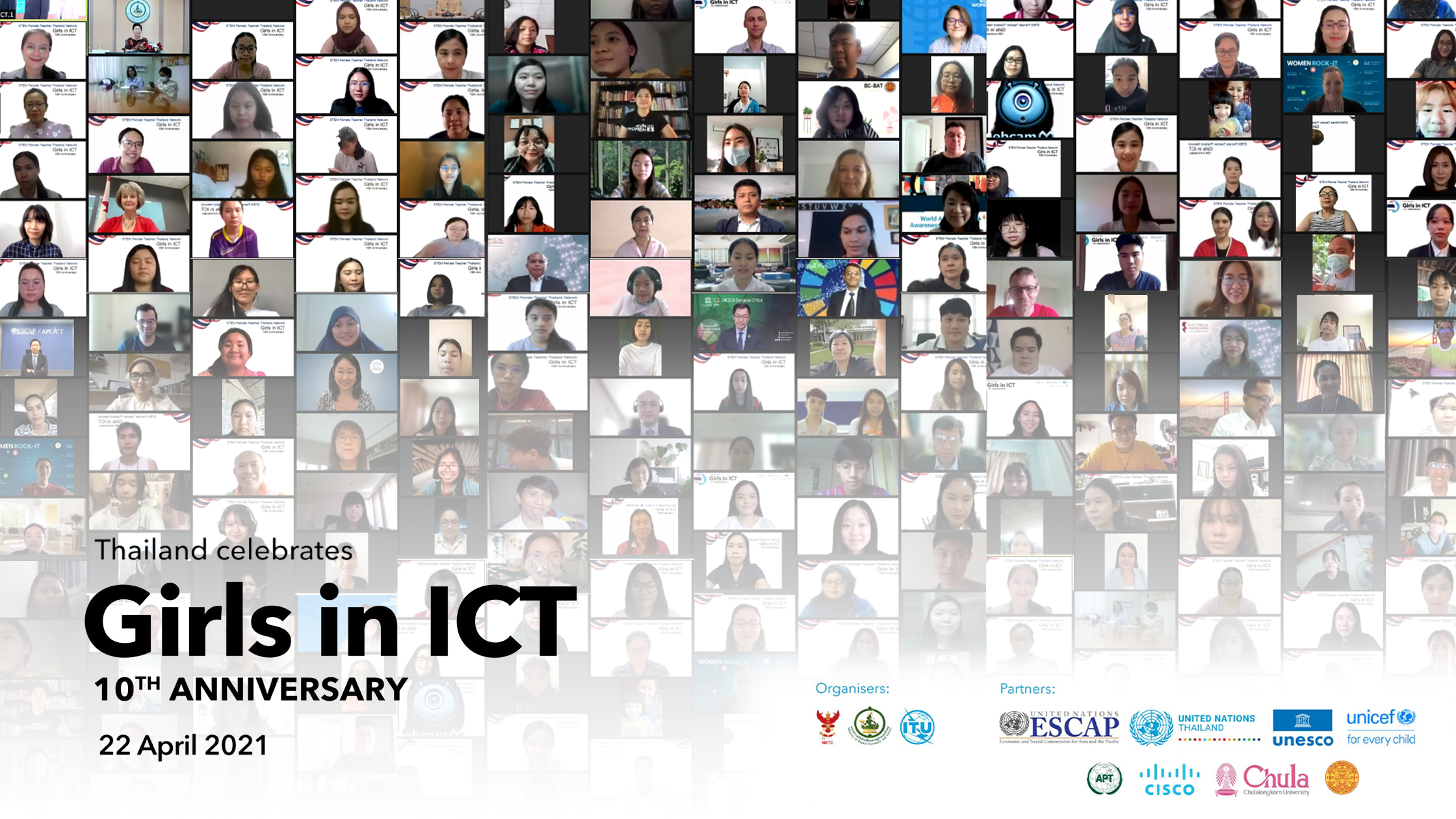 Girls in ICT Day Thailand, Opening Ceremony, 22 April 2021