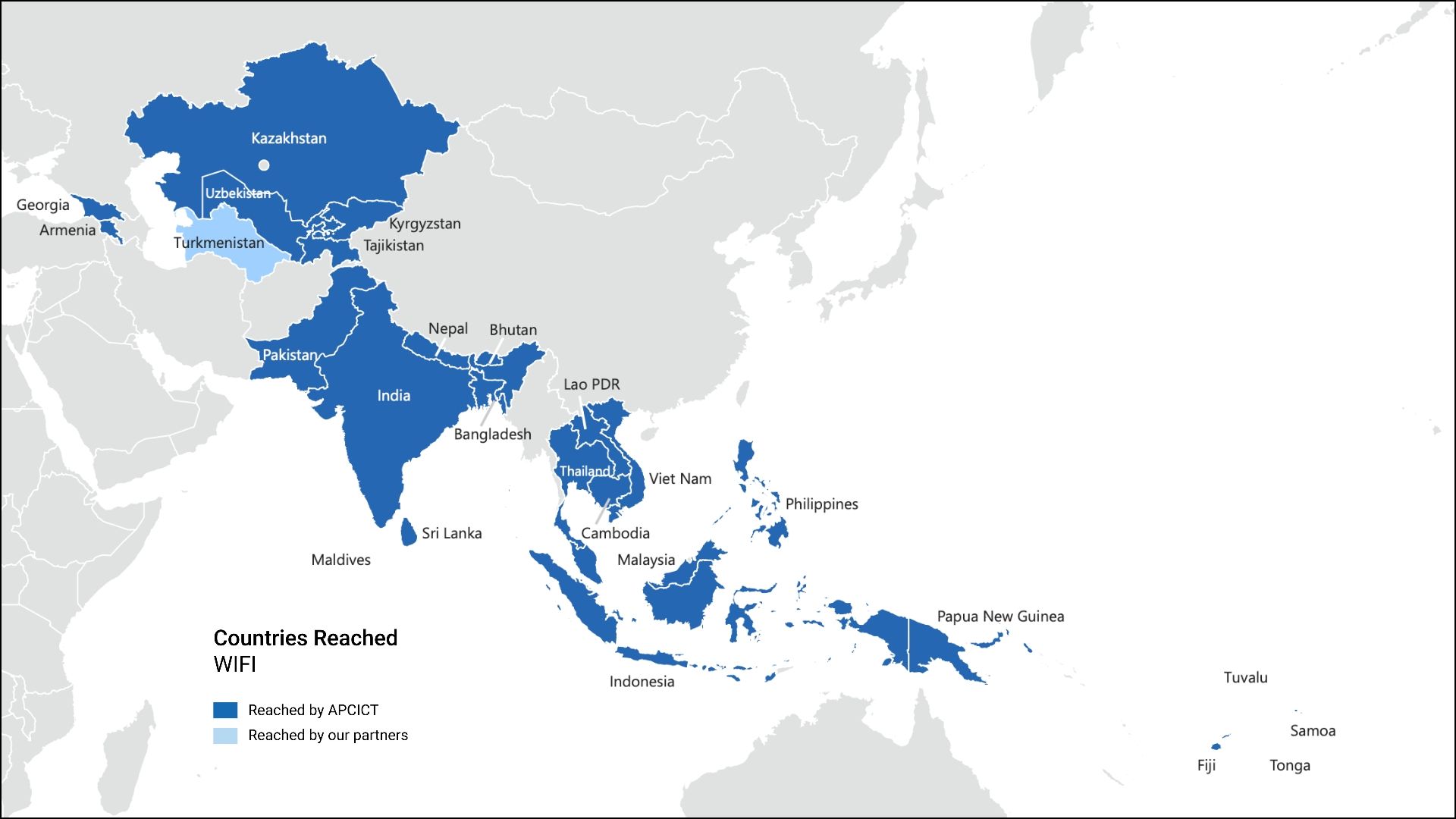 WIFI Reach Map